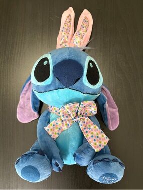 2023 Disney Stitch Plush Easter Bunny – 9 1/2''